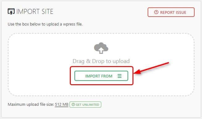 インポートフロム